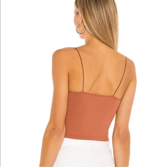 New without tags free people brami seamless cropped tank top size xs/s - Picture 2 of 6